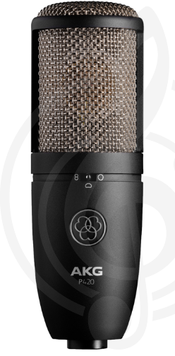 Конденсаторный вокальный микрофон Конденсаторные вокальные микрофоны AKG AKG P420 - Конденсаторный микрофон P420 - фото 1