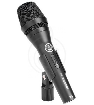 Динамический вокальный микрофон Динамические вокальные микрофоны AKG AKG P5S Вокальный динамический микрофон, с выключателем (900x50) AKG P5S - фото 4