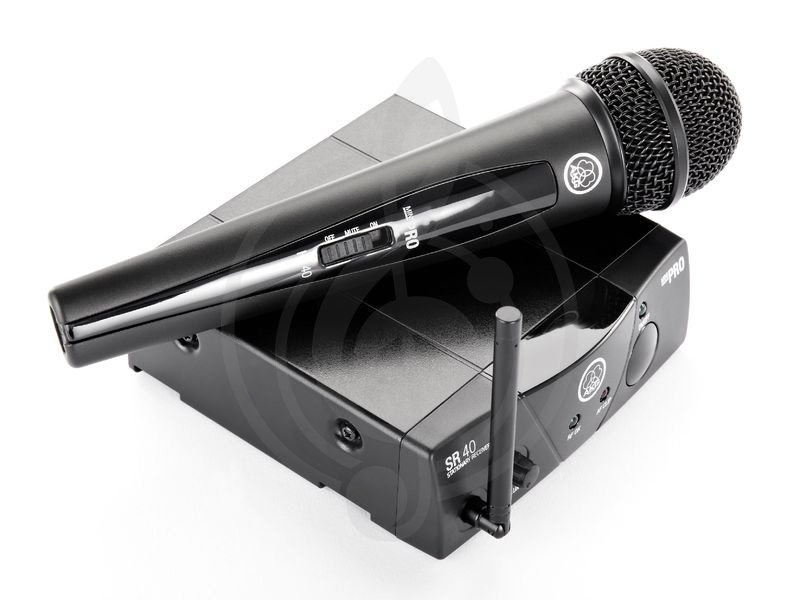 Радиосистема с ручным передатчиком Радиосистемы с ручным передатчиком AKG AKG WMS40 Mini Vocal Set Band US45A (660.700) - вокальная радиосистема с ручным микрофоном US45A - фото 1