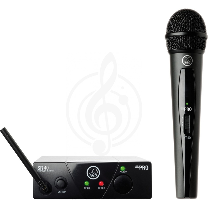 Радиосистема с ручным передатчиком Радиосистемы с ручным передатчиком AKG AKG WMS40 Mini Vocal Set BD US25A вокальная радиосистема WMS40Mini V.SetUS25A - фото 4