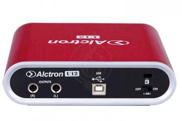 Звуковая карта Alctron U12 Аудиоинтерфейс USB, Alctron U12 в магазине DominantaMusic - фото 2