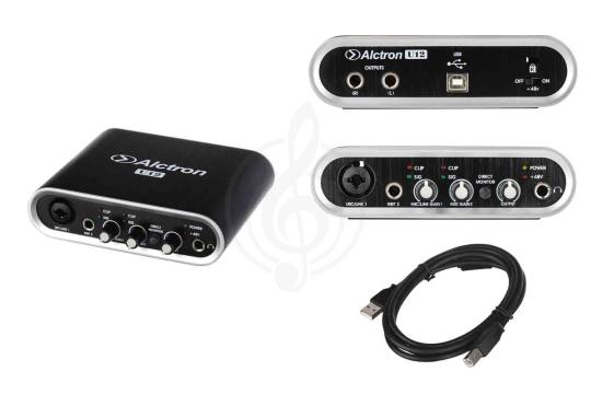 Звуковая карта Alctron U12 Аудиоинтерфейс USB, Alctron U12 в магазине DominantaMusic - фото 3