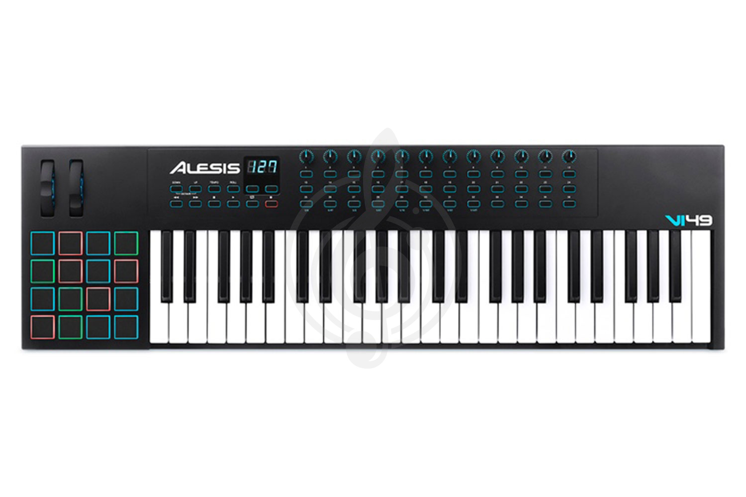 MIDI-клавиатура Миди-клавиатуры Alesis ALESIS VI49 - USB MIDI клавиатура A050302 - фото 1