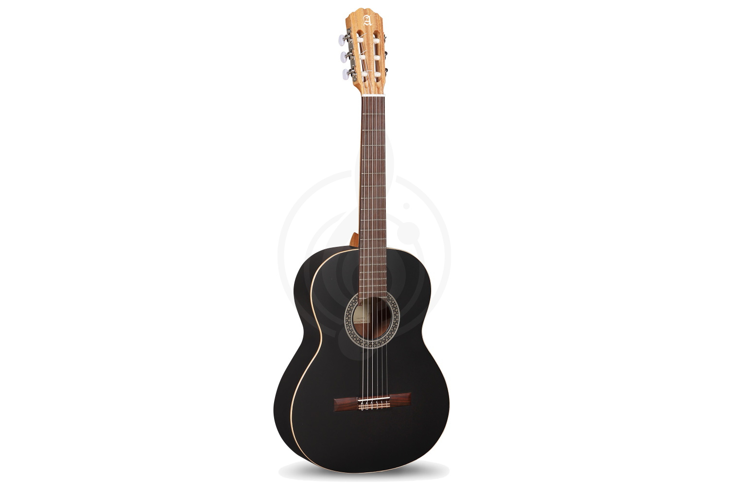 Классическая гитара 4/4 Классические гитары 4/4 Alhambra Alhambra 7.232 Classical Student 1C Black Satin - Классическая гитара, черная 7.232 - фото 2