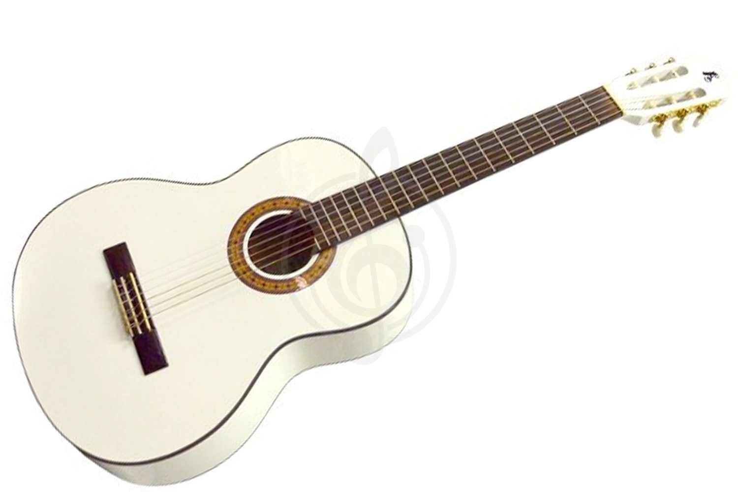 Классическая гитара 4/4 Alicante STUDENT WH - Гитара классическая, белая, ALICANTE STUDENT WH в магазине DominantaMusic - фото 1