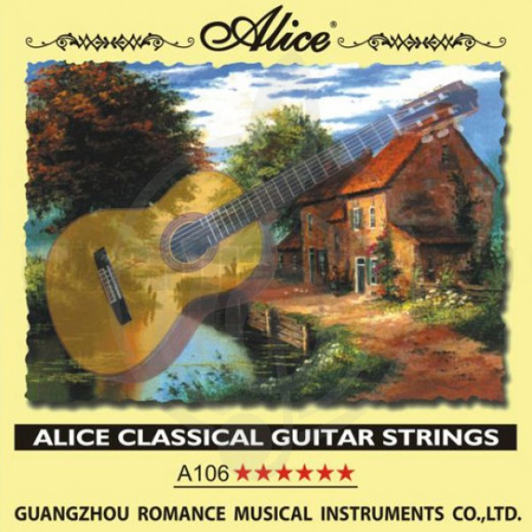 Струны для классической гитары Струны для классических гитар Alice Alice A106-4 - Струна №4, .030 нейлон A106-4 - фото 1