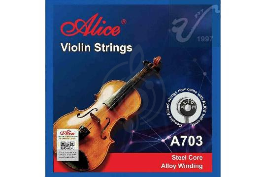 Струны для скрипки Alice A703 2-nd - Струна для скрипки, Alice A703 2-nd в магазине DominantaMusic - фото 1