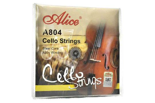 Струны для виолончели ALICE A804 - Струны для виолончели,  A804 в магазине DominantaMusic - фото 1