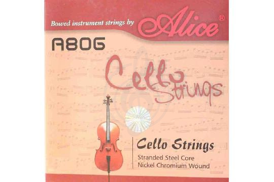 Струны для виолончели Alice A806 - Комплект струн для виолончели 4/4, Alice A806 в магазине DominantaMusic - фото 1