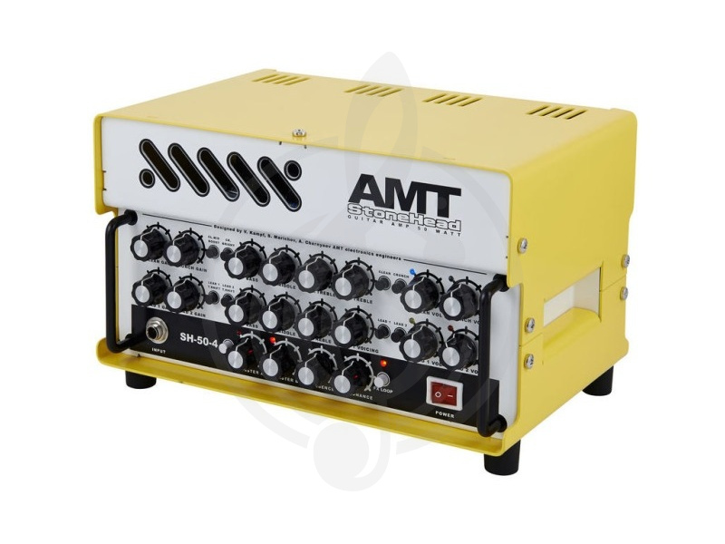 Комбоусилитель для электрогитары Усилители и комбики для электрогитар AMT electronics AMT Stonehead-50-4 Гитарный усилитель Stonehead - фото 1