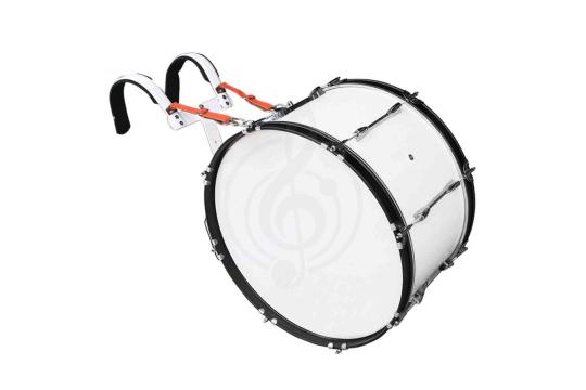 Маршевый барабан AP Percussion MB-2212 - Барабан маршевый большой 22"х12" белый ,  MB-2212 в магазине DominantaMusic - фото 3