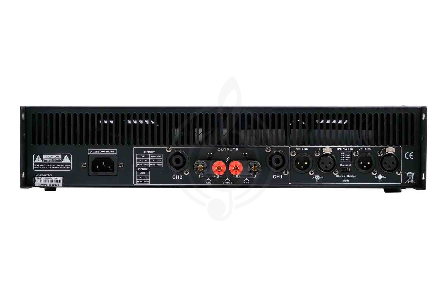Аналоговый усилитель мощности Apple2150II Усилитель мощности, 150+150Вт, Biema, Soundking Apple2150II в магазине Доминанта мьюзик - фото 3