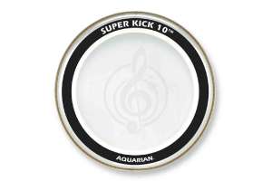 Изображение Aquarian SK10-22 Super Kick 10 Clear - Пластик для бас-барабана 22"