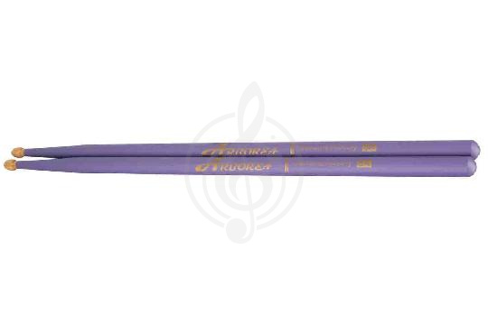 Палочки для барабанов Arborea ADS-HCHP-5A - Барабанные палочки, фиолетовые, Arborea ADS-HCHP-5A в магазине DominantaMusic - фото 1