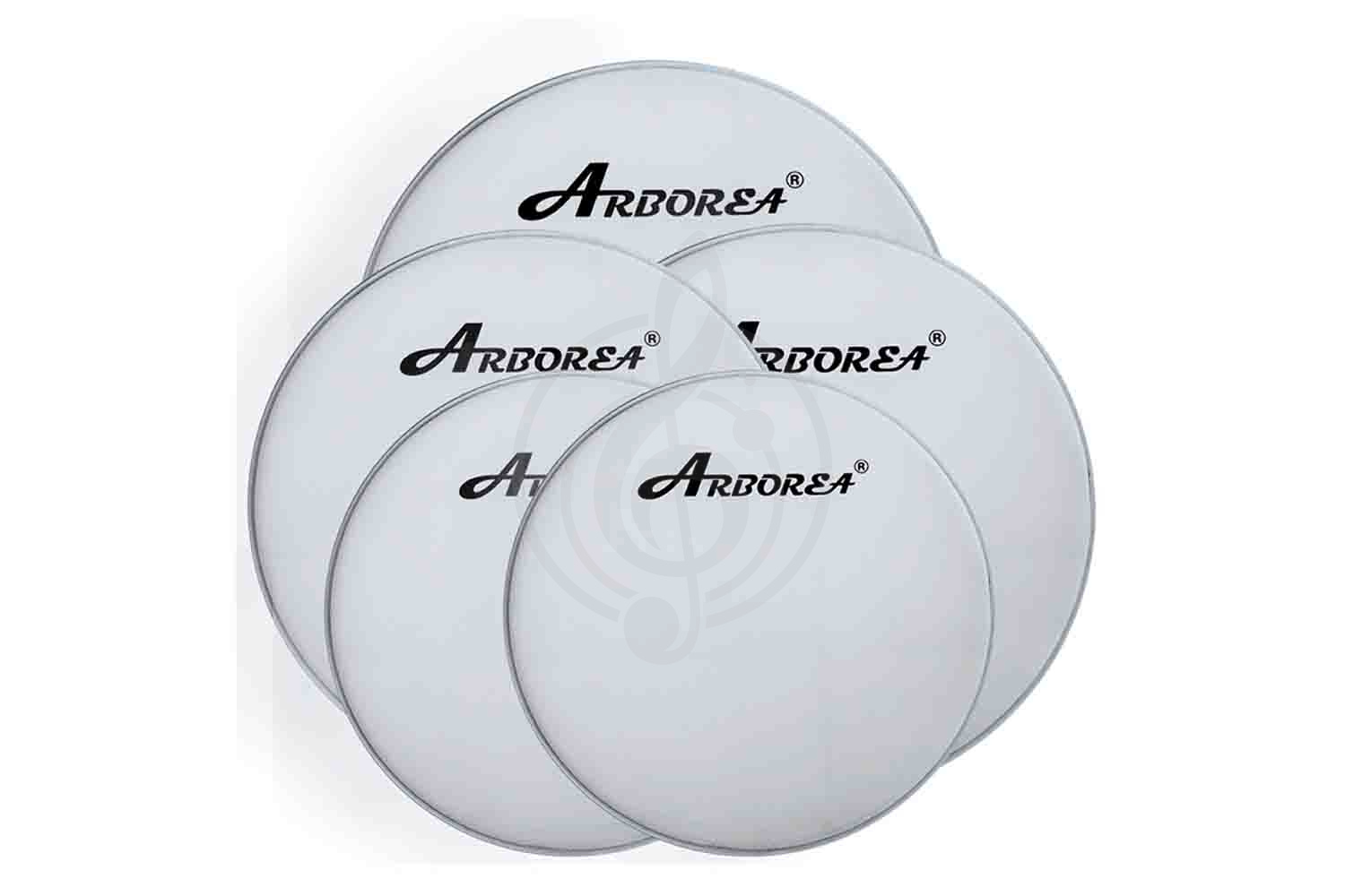 Пластик для тома Arborea ARDLW-10 - Пластик для малого и том барабана 10", белый, Arborea ARDLW-10 в магазине DominantaMusic - фото 1