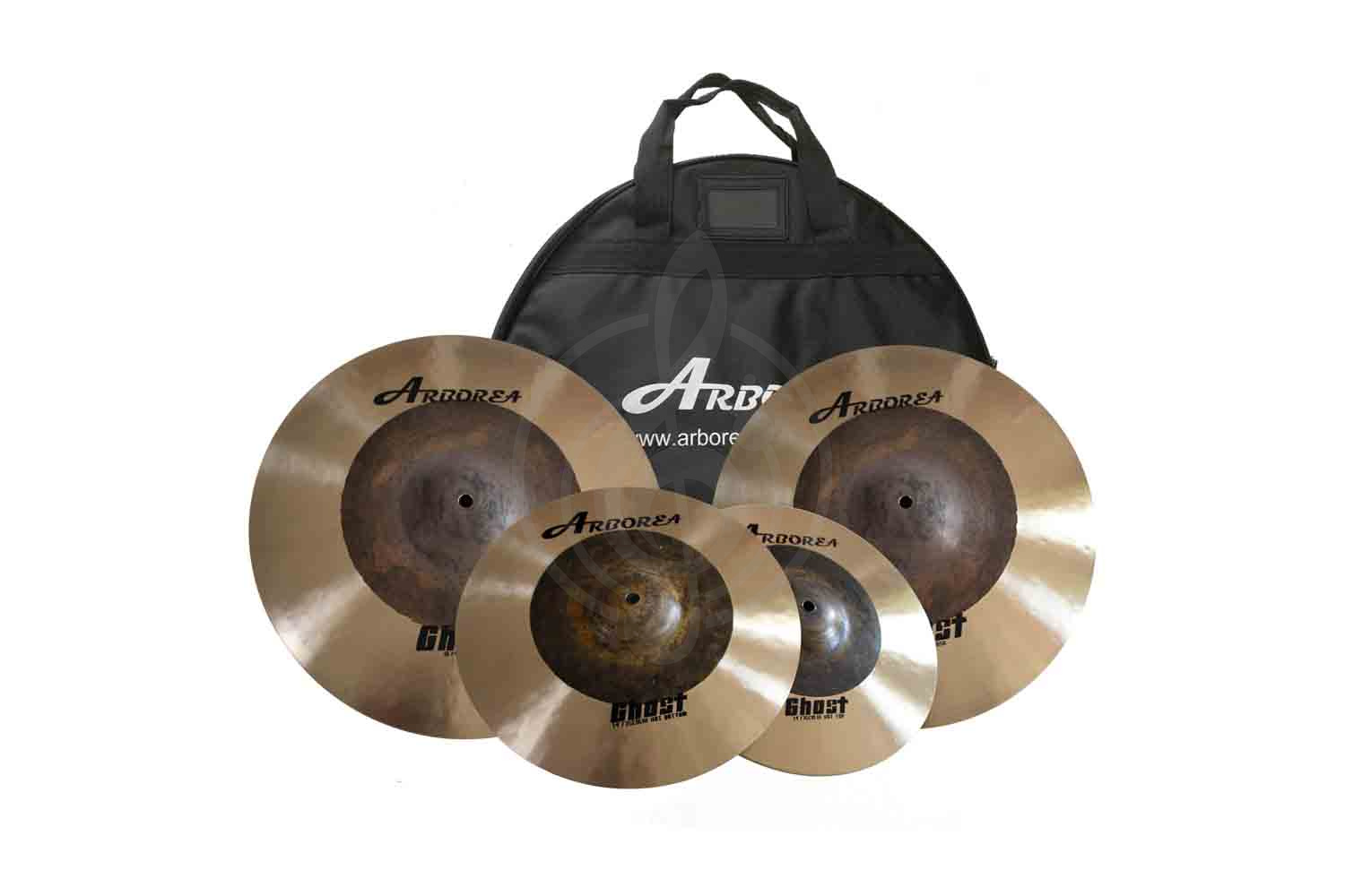 Комплект тарелок Arborea GH141620SET Ghost Series - Комплект тарелок 14, 16, 20", Arborea GH141620SET в магазине Доминанта мьюзик - фото 1