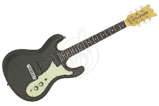 Электрогитара Stratocaster ARIA PRO II DM-206 BK - Электрогитара, Aria Pro II DM-206 BK в магазине DominantaMusic - фото 1