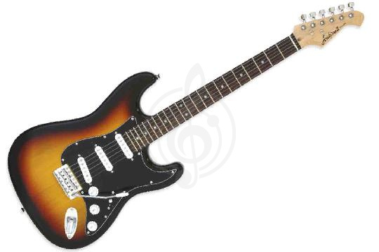 Изображение Электрогитара Stratocaster Aria Pro II STG-003SPL 3TS