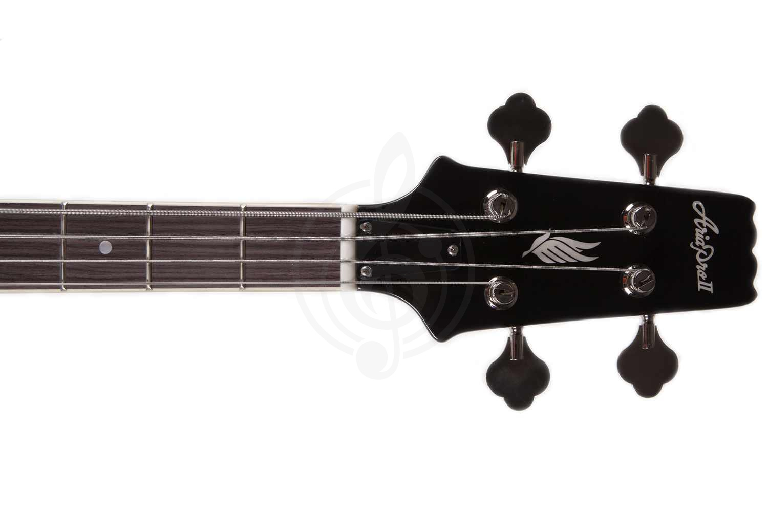 Бас-гитара Бас-гитары Aria ARIA TAB-CLASSIC BK - 4-х струнная бас-гитара, полый корпус, 20 ладов ARIA TAB-CLASSIC BK - фото 3