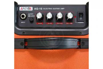 Комбоусилитель для электрогитары Усилители и комбики для электрогитар Aroma AROMA AG-10 Orange - Автономный гитарный комбо AG-10 Orange - фото 2