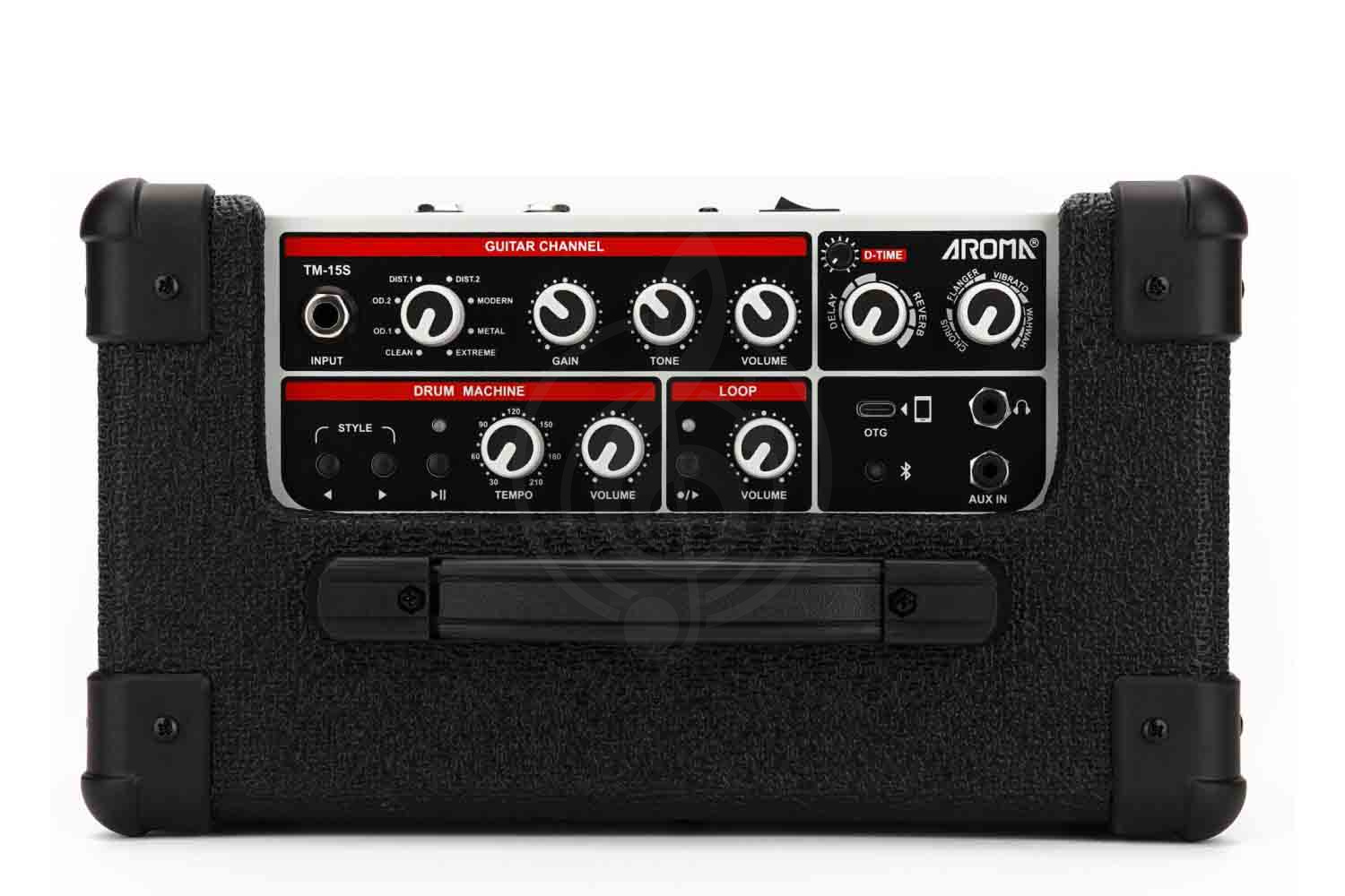 Комбоусилитель для электрогитары AROMA TM-15S - Комбоусилитель для электрогитары, Aroma TM-15S в магазине Доминанта мьюзик - фото 3
