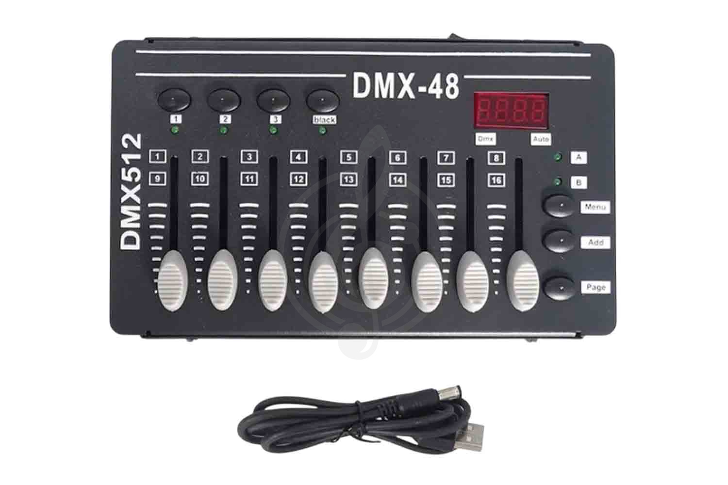Пульт и контроллер DMX Art Wizard DMX-48 - Контроллер световых приборов, Art Wizard DMX-48 в магазине DominantaMusic - фото 1