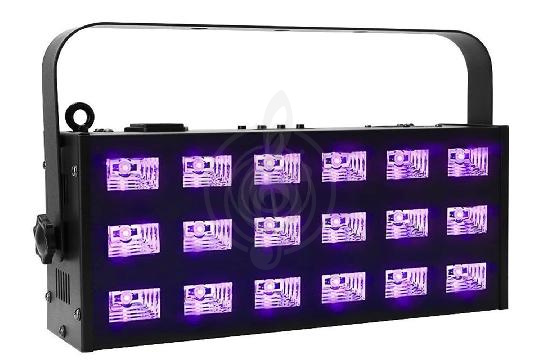 Заливной светильник (LED wash) Заливные светильники (LED wash) Art Wizard ART WIZARD LED UV DMX18 - ультрафиолетовый светодиодный светильник UV DMX18 - фото 1