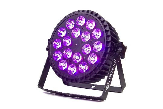 Заливной светильник (LED wash) Заливные светильники (LED wash) Art Wizard ART WIZARD PL-356 - Светодиодный прожектор 18PCS 6 in 1  PL-356 - фото 1