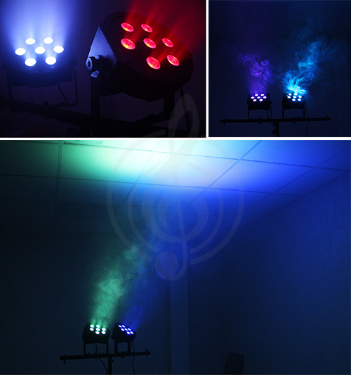 Заливной светильник (LED wash) Заливные светильники (LED wash) Art Wizard ART WIZARD PL-61 Светодиодный прожектор, 7*4 в1 PL-61 - фото 3