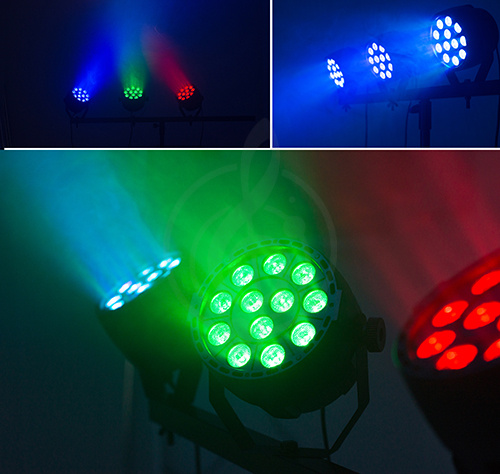 Заливной светильник (LED wash) Заливные светильники (LED wash) Art Wizard ART WIZARD PL-99A Светодиодный прожектор (3 в1), 12*3W PL-99A - фото 2