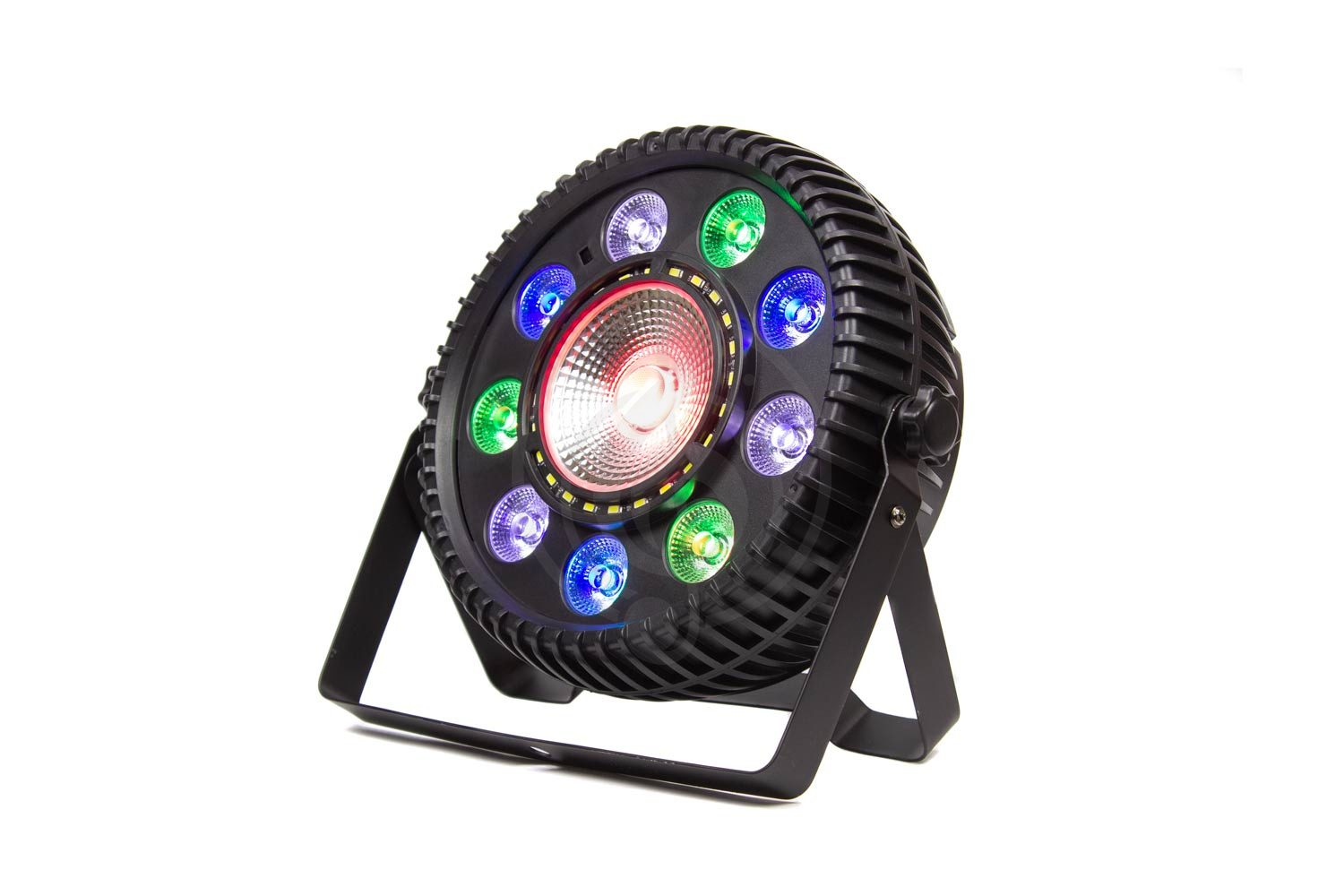 Заливной светильник (LED wash) Заливные светильники (LED wash) Art Wizard ART WIZARD PL-99H Светодиодный прожектор 9PCS 4IN1+1PCS 30WCOB+24PCS SMD PL-99H - фото 1