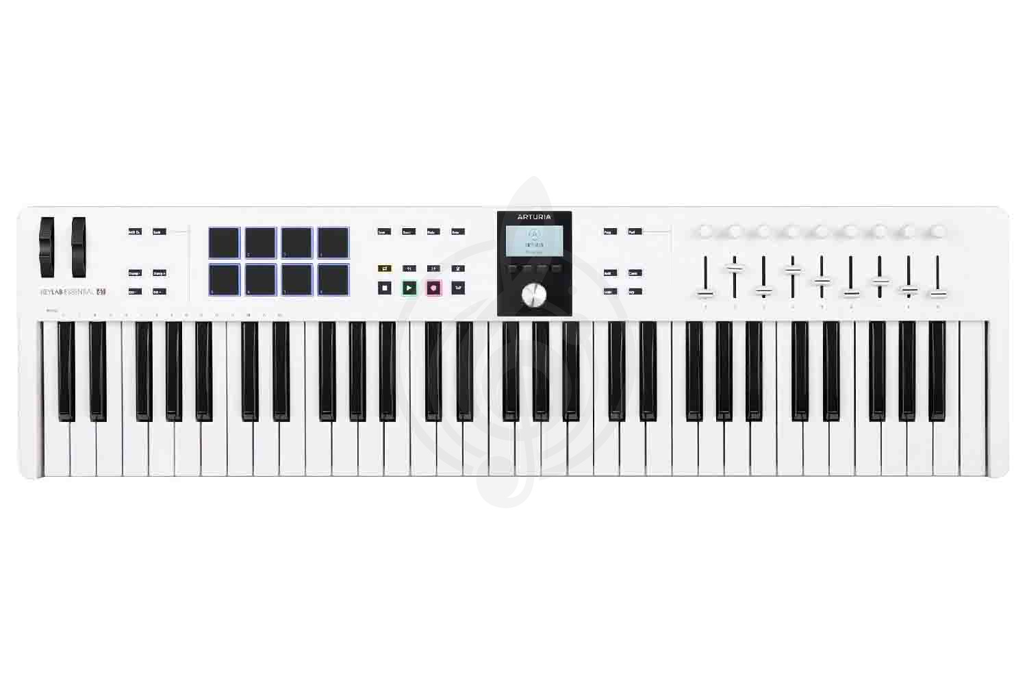 MIDI-клавиатура Arturia KeyLab Essential 61 mk3 White - Midi-клавиатура, Arturia KeyLab Essential 61 mk3 White в магазине DominantaMusic - фото 1