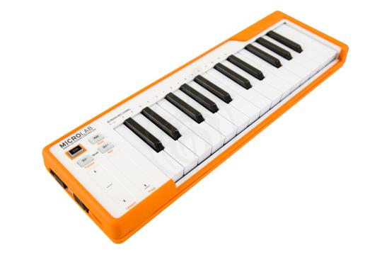 MIDI-клавиатура Arturia Microlab Orange - MIDI-клавиатура,  Microlab Orange в магазине DominantaMusic - фото 3