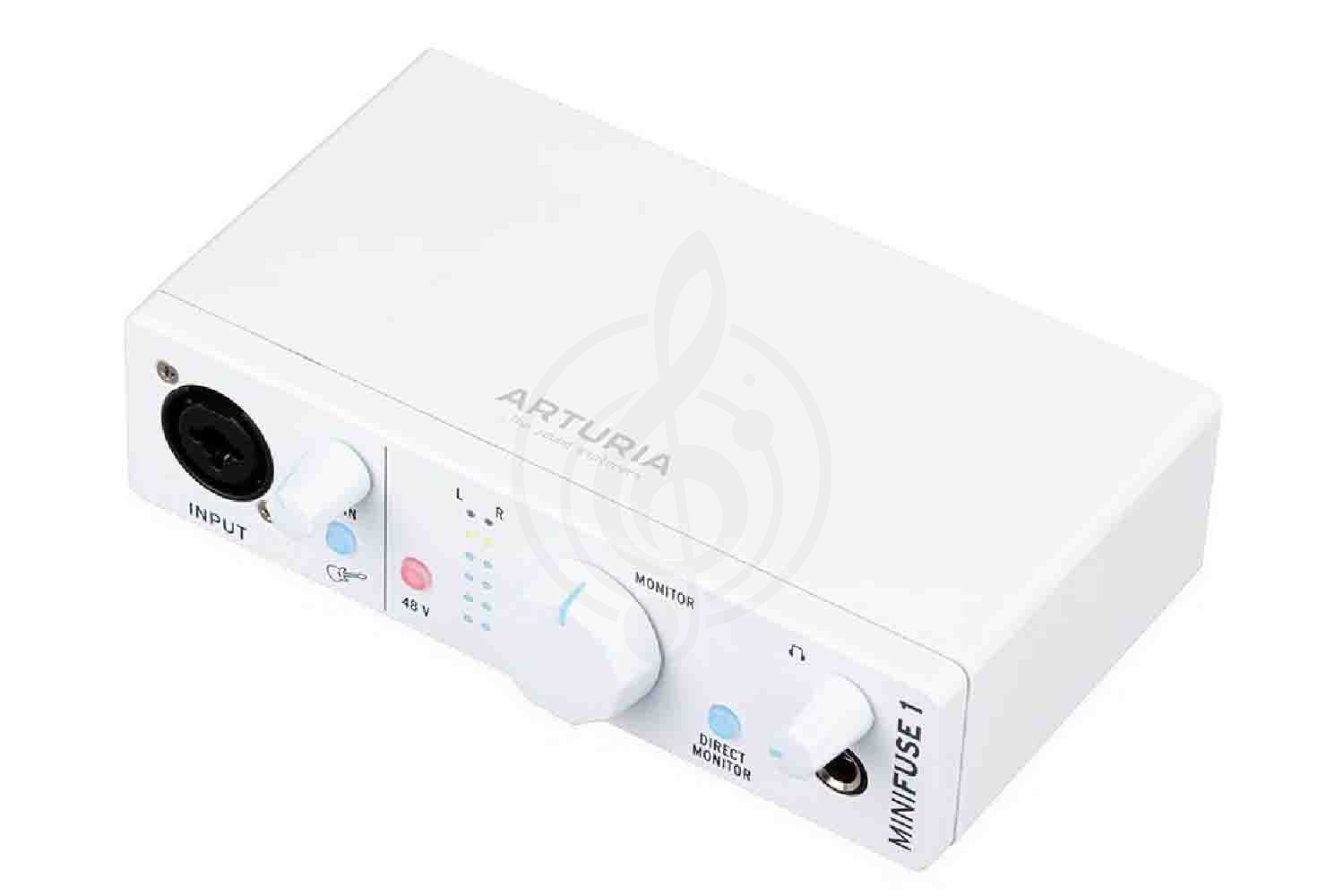 Звуковая карта Arturia MiniFuse 1 White - Аудиоинтерфейс, Arturia MiniFuse 1 White в магазине DominantaMusic - фото 2