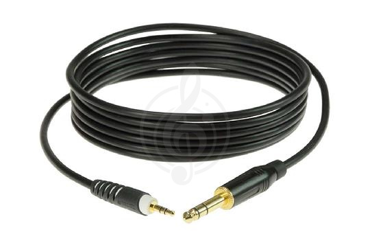Спикерный кабель AS-MJ0150 Кабель акустический, 3.5мм-6.35мм, 1,5м, Klotz, Klotz AS-MJ0150 в магазине DominantaMusic - фото 1