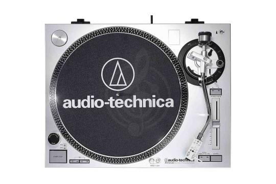 Виниловый проигрыватель AUDIO-TECHNICA AT-LP120-USB Silver - Виниловый проигрыватель,  AT-LP120-USB Silver в магазине DominantaMusic - фото 2