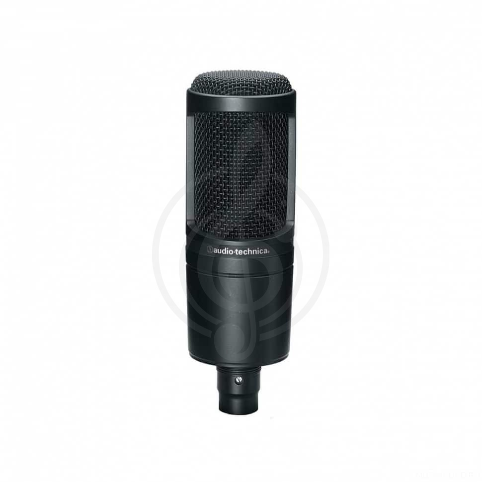 Конденсаторный студийный микрофон Конденсаторные студийные микрофоны AUDIO-TECHNICA AUDIO-TECHNICA AT2020 - Микрофон студийный конденсаторный AT2020 - фото 1