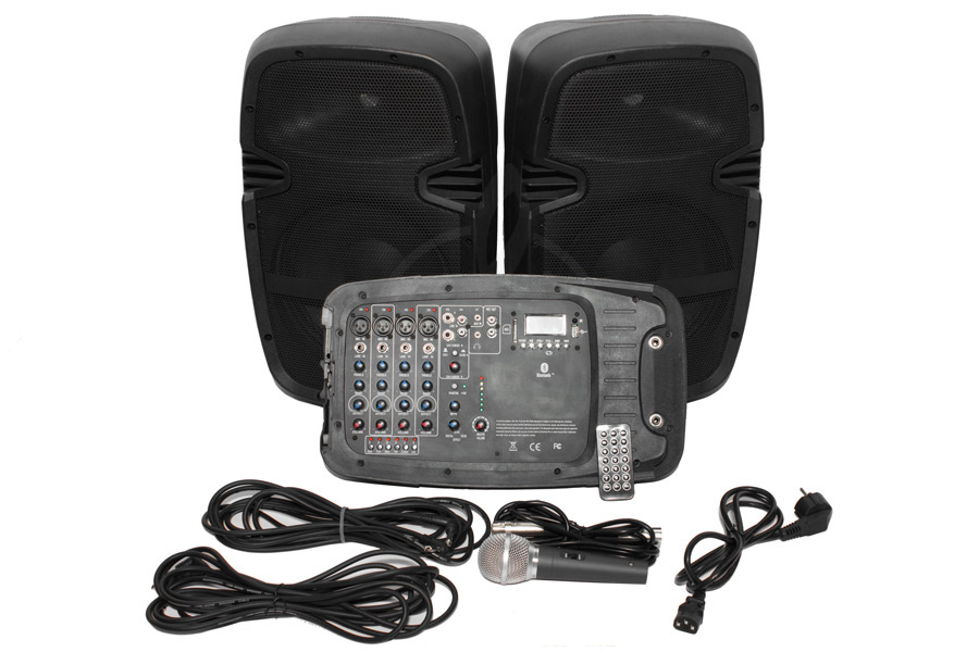 Мобильный звуковой комплект Мобильный звуковой комплект Aura Aura APA-200-mp3 - Мобильный звуковой комплект УЦЕНКА APA-200-mp3 УЦЕНКА - фото 3