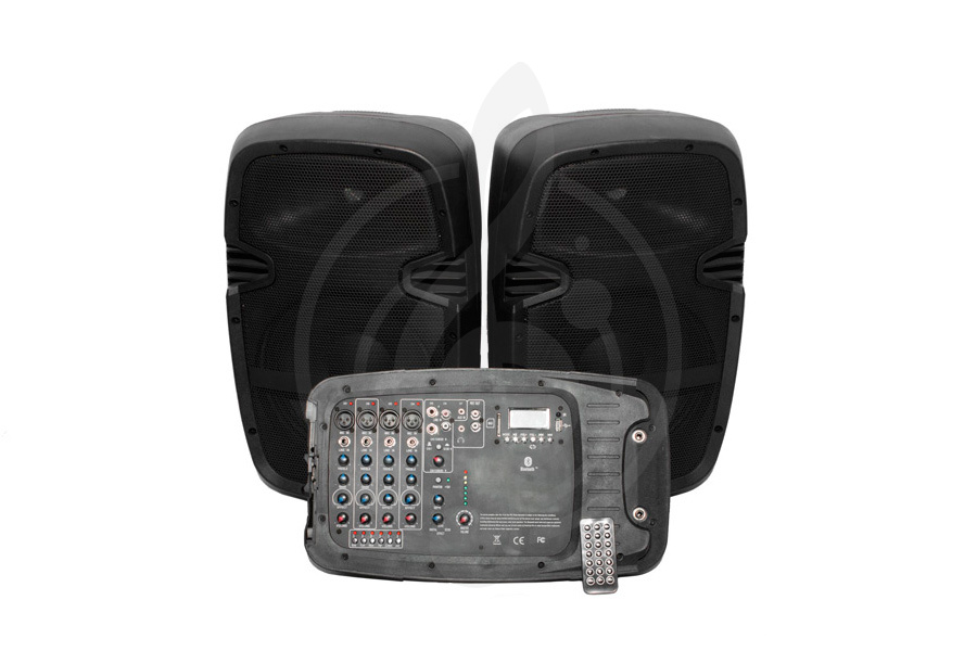 Мобильный звуковой комплект Мобильный звуковой комплект Aura Aura APA-200-mp3 - Мобильный звуковой комплект APA-200-mp3 - фото 1
