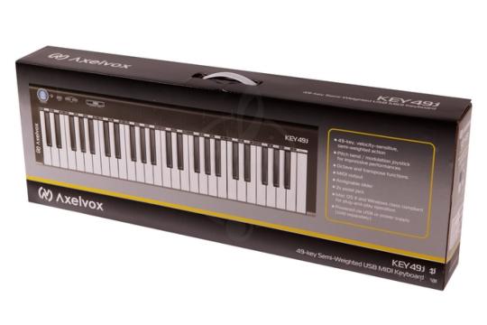 MIDI-клавиатура Axelvox KEY49J black - Миди-клавиатура,  KEY49J black в магазине DominantaMusic - фото 6