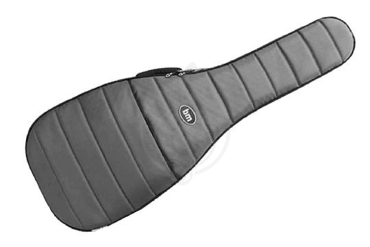 Изображение BAG&music BM1067 Semi Acoustic Pro - Чехол для акустической гитары, серый