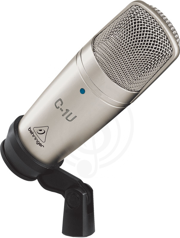 USB студийный микрофон USB студийные микрофоны Behringer Behringer C-1U - конденсаторный микрофон c USB аудиоинтерфейсом (165x55) C-1U - фото 2