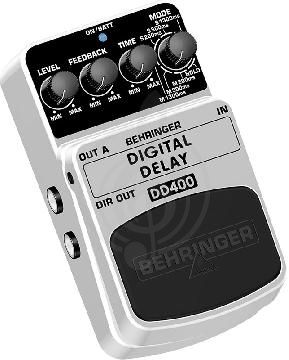 Изображение Behringer DD400 Педаль гитарная "Digital Delay"