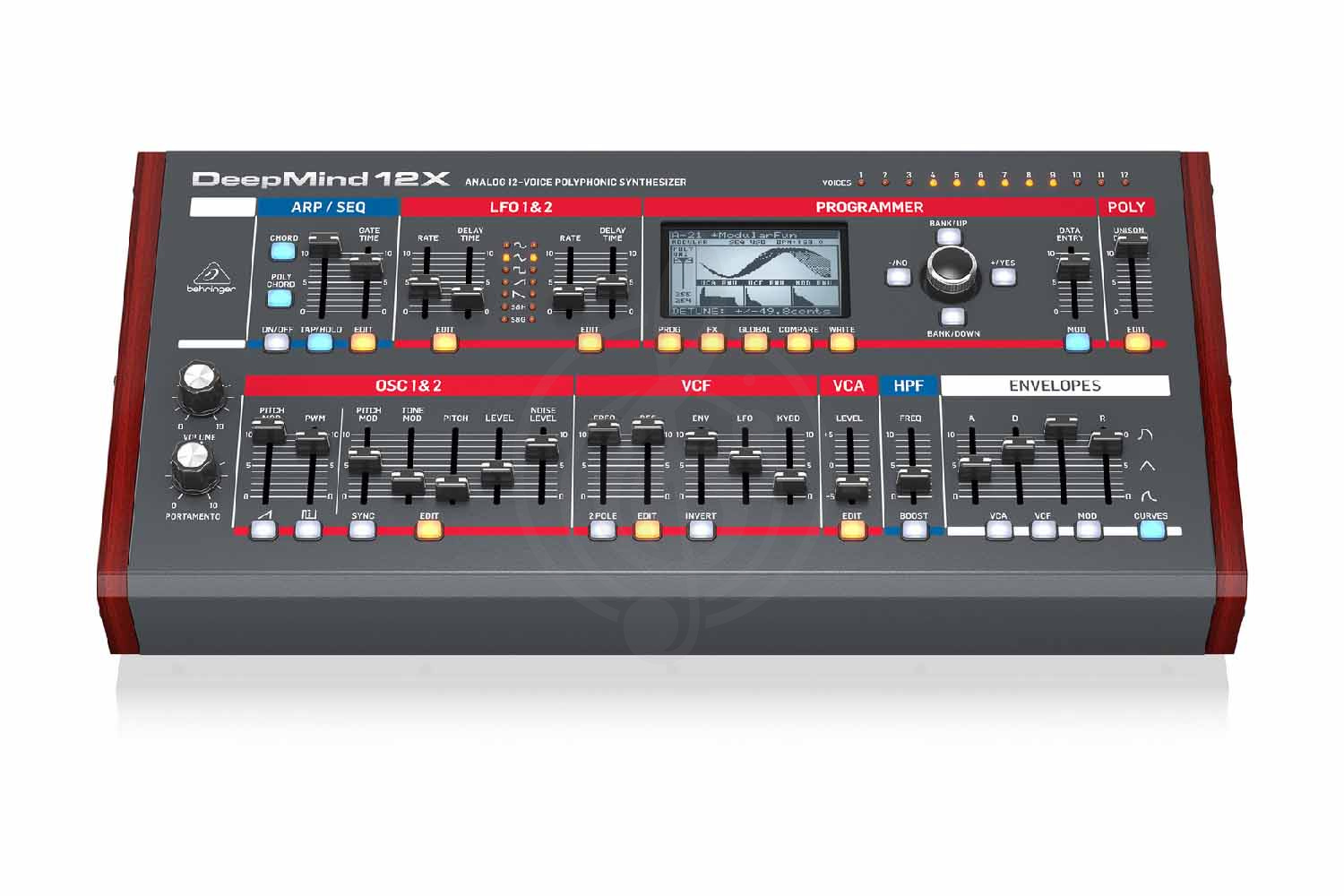 Аналоговый синтезатор BEHRINGER DEEPMIND 12XD - Синтезатор, Behringer DEEPMIND 12XD в магазине Доминанта мьюзик - фото 3
