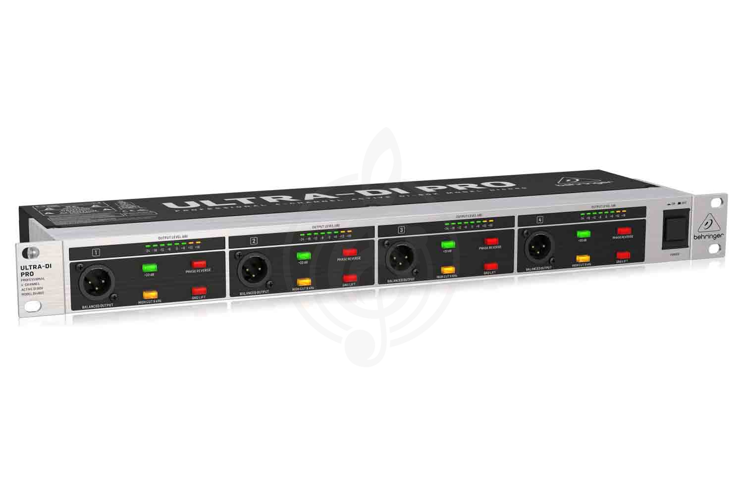 DI бокс, директ бокс, дибокс BEHRINGER DI4000 V2 - Di-box, Behringer DI4000 V2 в магазине Доминанта мьюзик - фото 4