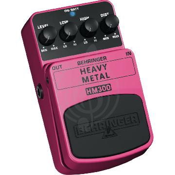 Изображение Behringer HM300 "Heavy metal" педаль гитарная 
