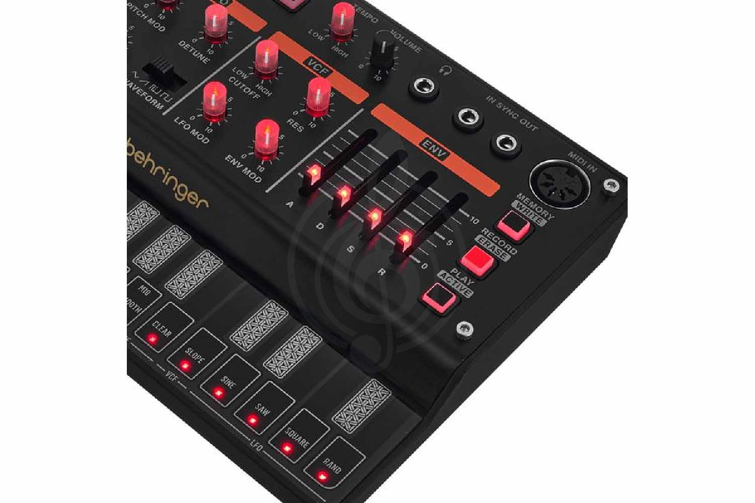 Аналоговый синтезатор BEHRINGER JT MINI - Синтезатор аналоговый, Behringer JT MINI в магазине Доминанта мьюзик - фото 4