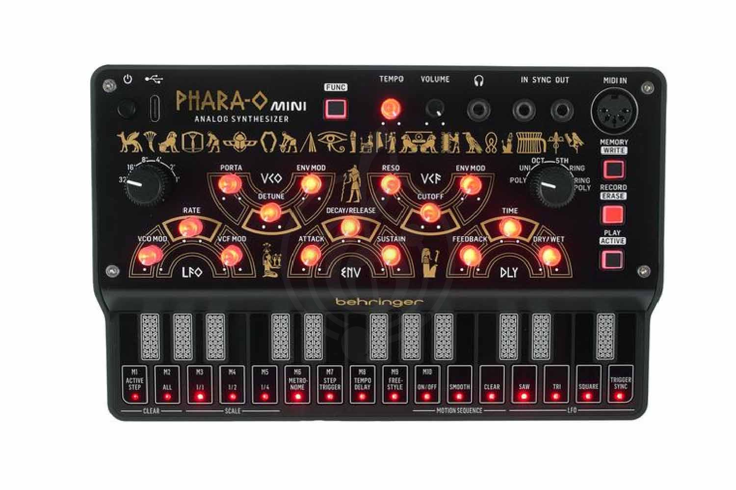 Аналоговый синтезатор BEHRINGER PHARA-O MINI - Синтезатор аналоговый, Behringer PHARA-O MINI в магазине Доминанта мьюзик - фото 6