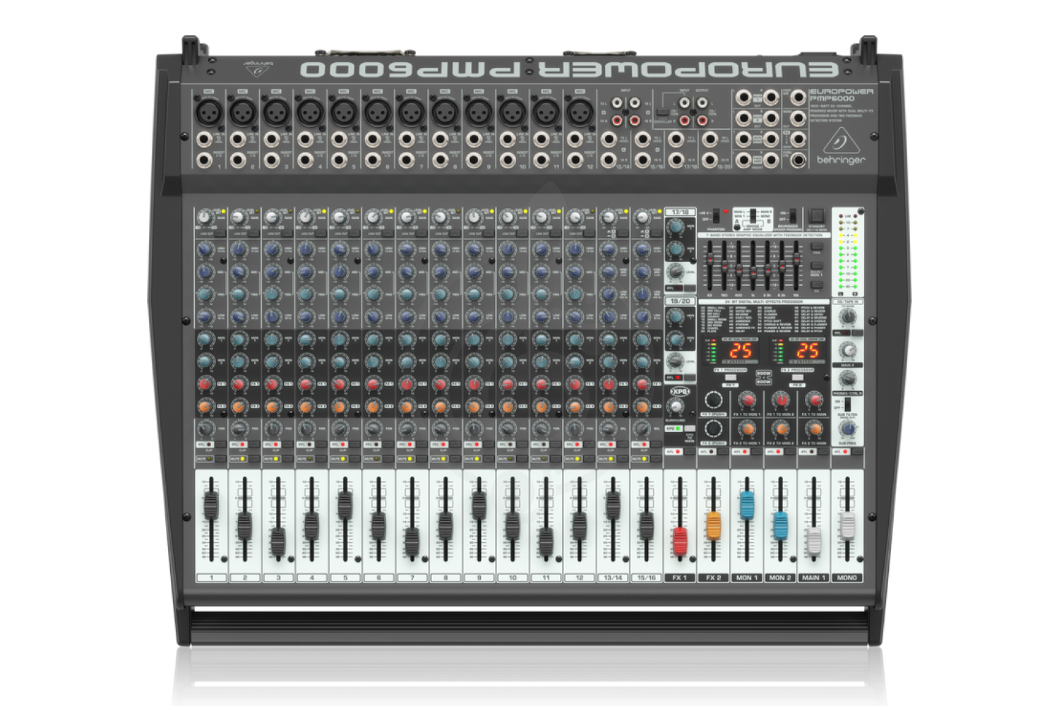 Активный микшер Behringer PMP6000,  PMP6000 в магазине DominantaMusic - фото 2