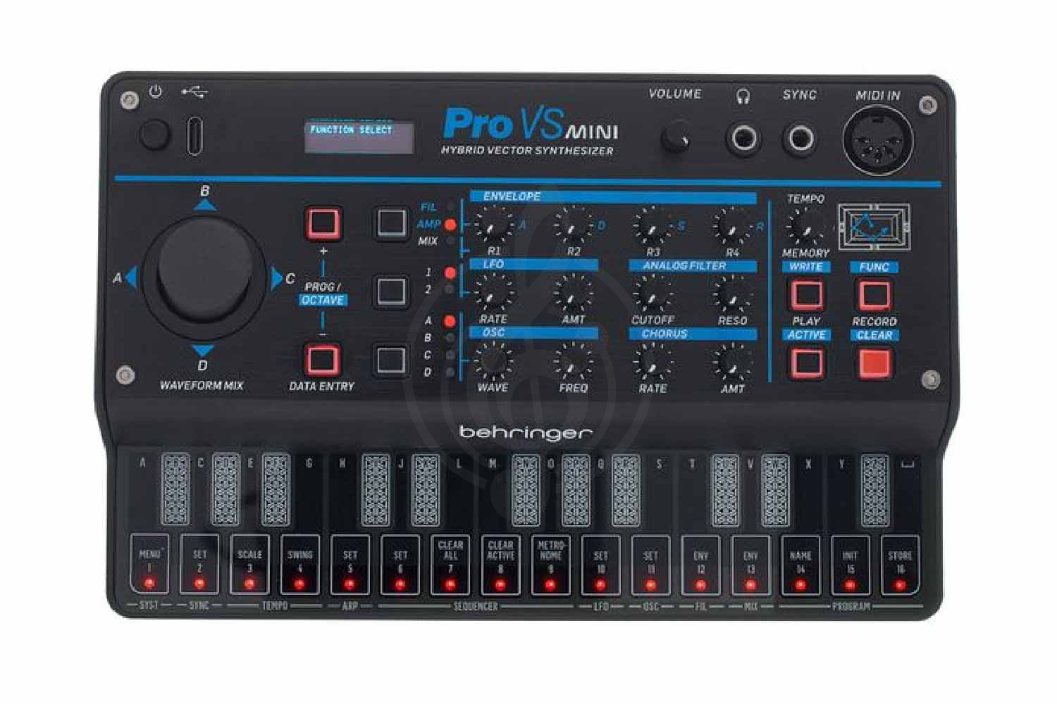 Гибридный синтезатор BEHRINGER PRO-VS MINI - Синтезатор, Behringer PRO-VS MINI в магазине Доминанта мьюзик - фото 6